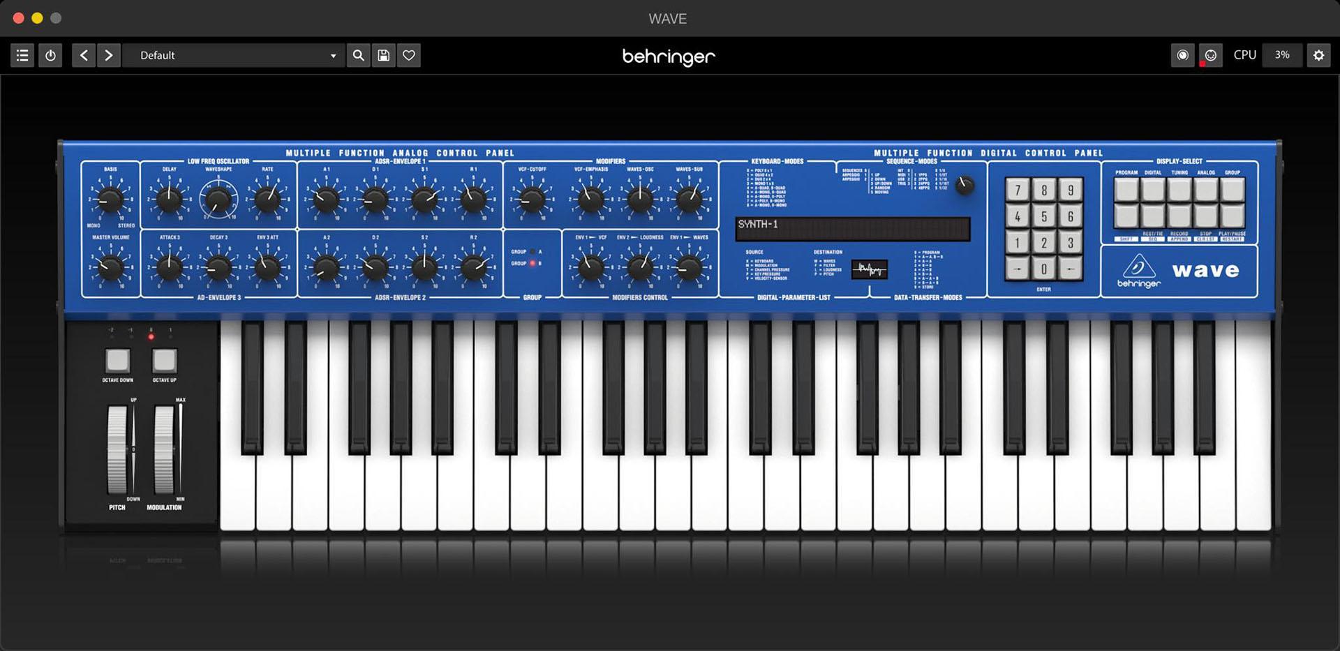 Behringer Synthesizer VST Lebenszeichen SynthesizerNews