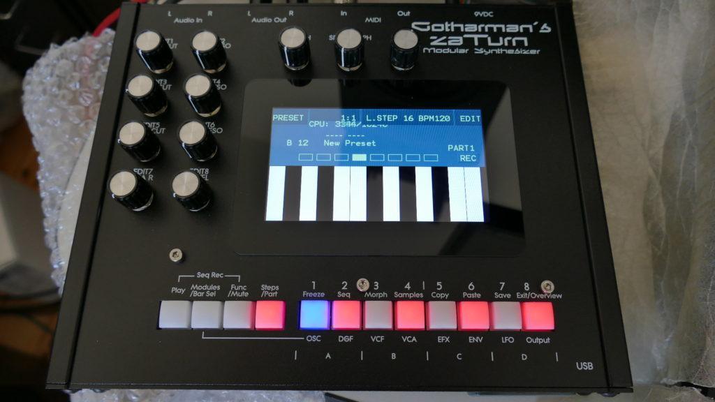 Gotharman's zaTurn Polyphonic Modular Synthesizer