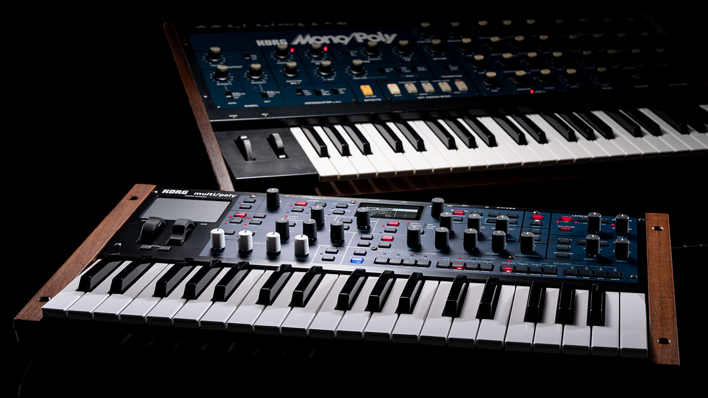 KORG multi/poly: virtuell-analog mit Extras